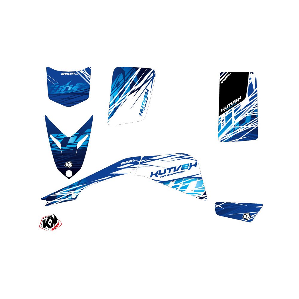 Kit Déco Quad Eraser Yamaha Blaster Bleu (1988-2002)
