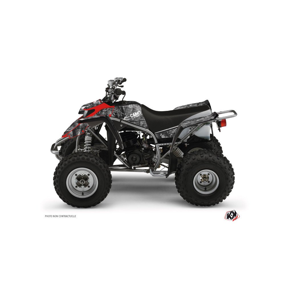 Kit Déco Quad Camo Yamaha Blaster Gris (2003-2007)