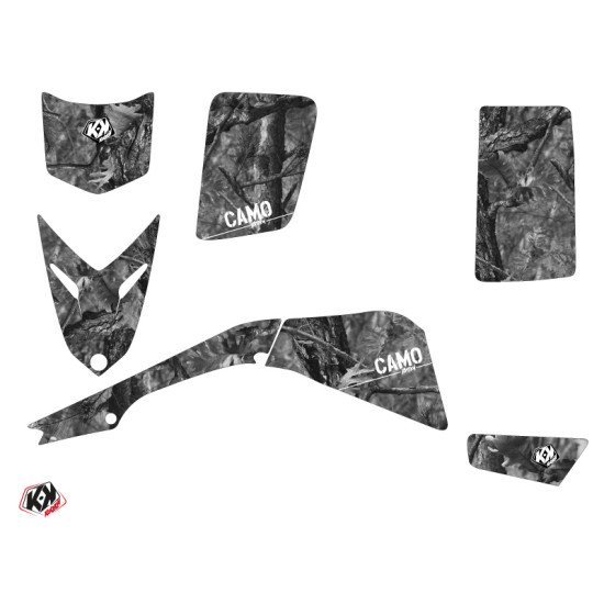 Kit Déco Quad Camo Yamaha Blaster Gris (2003-2007)