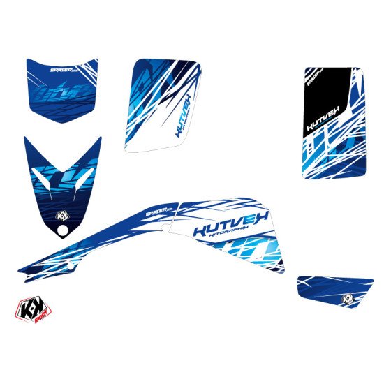 Kit Déco Quad Eraser Yamaha Blaster Bleu (2003-2007)