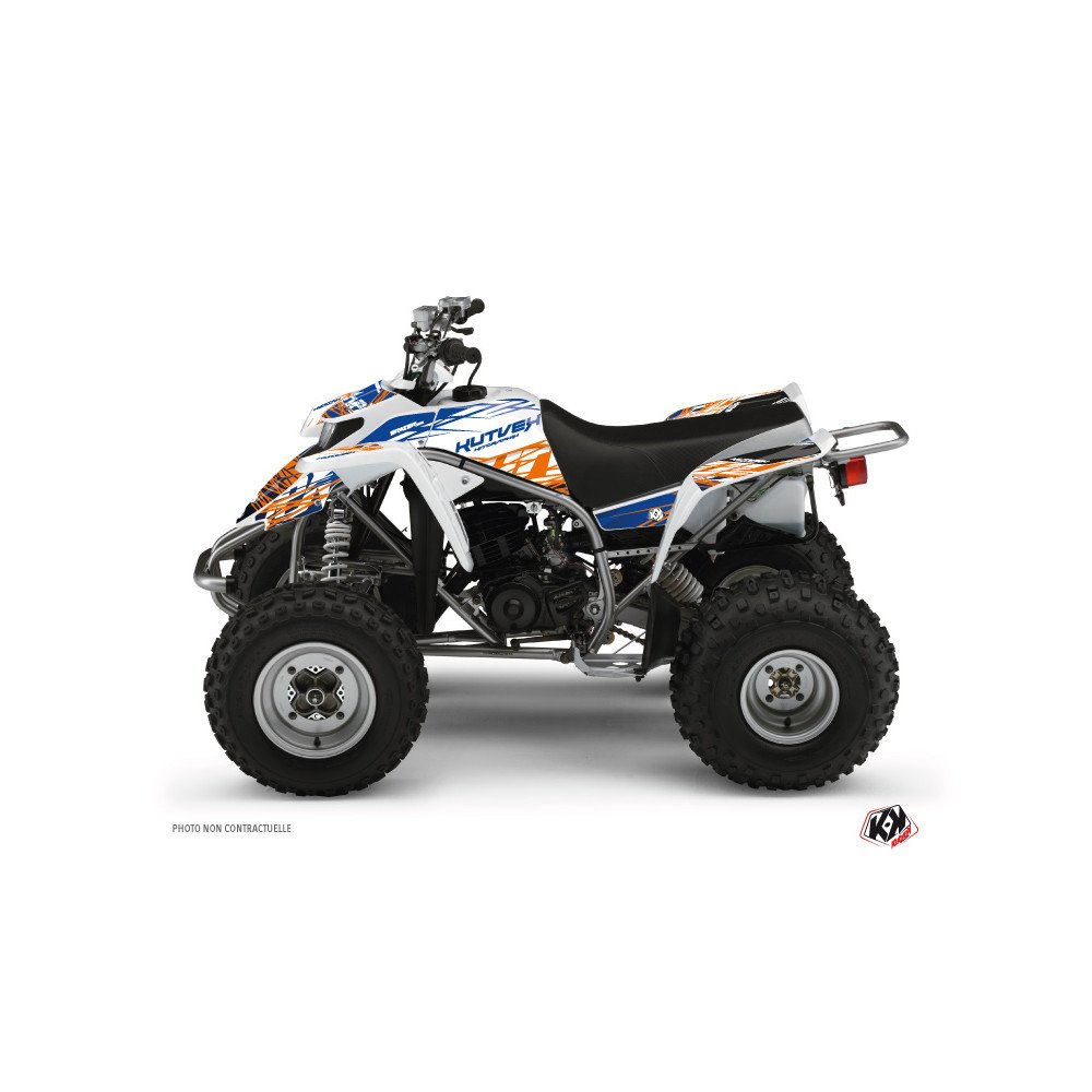 Kit Déco Quad Eraser Yamaha Blaster Bleu Orange (2003-2007)