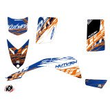 Kit Déco Quad Eraser Yamaha Blaster Bleu Orange (2003-2007)