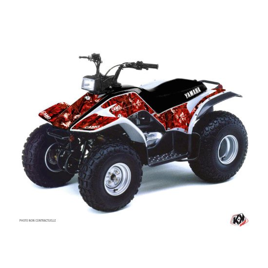 Kit Déco Quad Camo Yamaha Breeze Rouge (1994-2004)