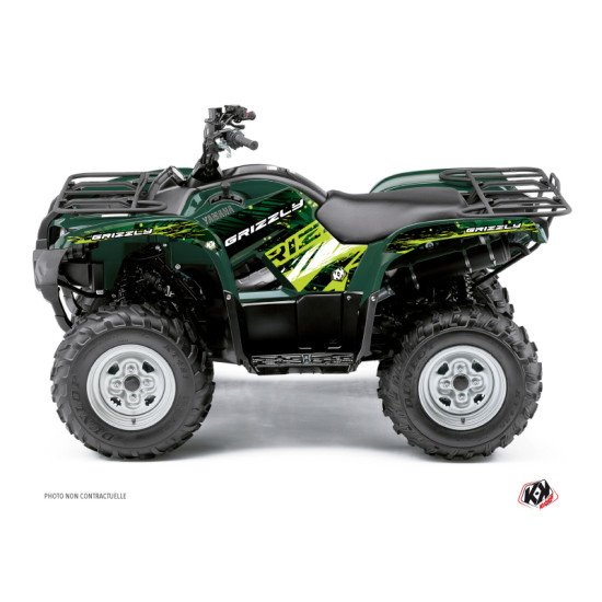 Kit Déco Quad Wild Yamaha 125 Grizzly Vert (2005-2013)