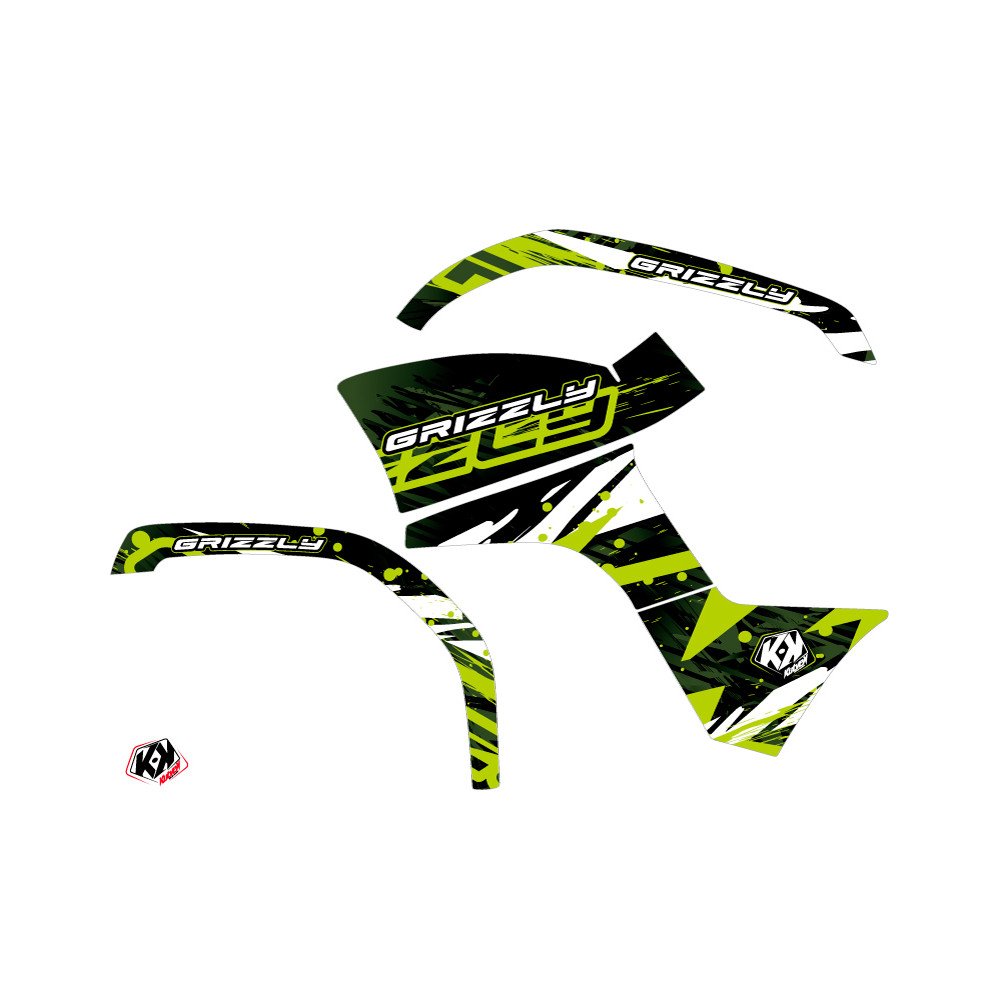 Kit Déco Quad Wild Yamaha 125 Grizzly Vert (2005-2013)