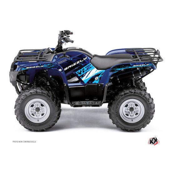 Kit Déco Quad Wild Yamaha 550-700 Grizzly Bleu (2008-2015)