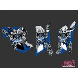 Kit Déco Quad Demon Yamaha 550-700 Grizzly Bleu (2008-2015)