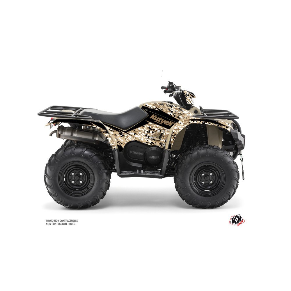 Kit Déco Quad Predator Yamaha 450 Kodiak Sable (2003-2017)