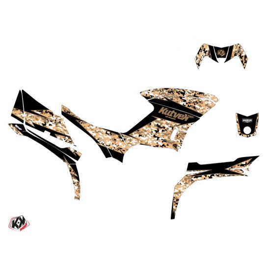 Kit Déco Quad Predator Yamaha 450 Kodiak Sable (2018-2023)