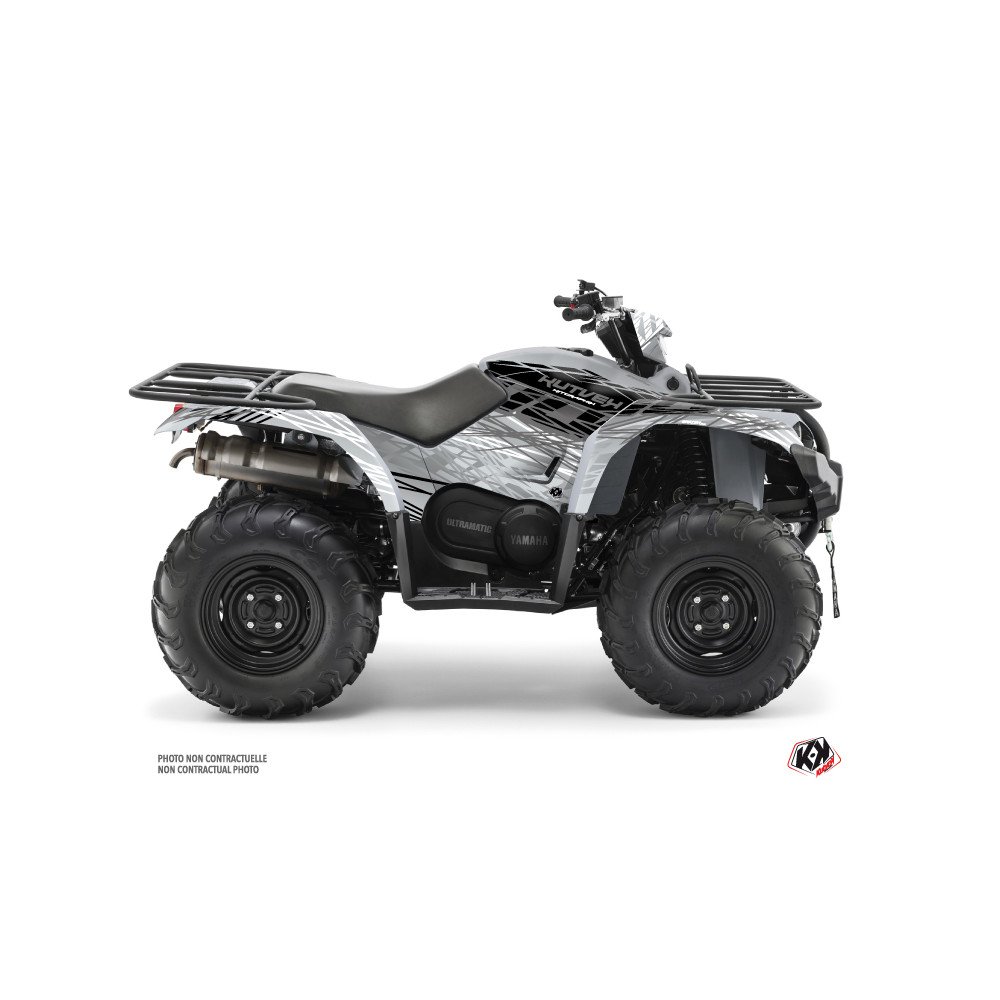 Kit Déco Quad Eraser Yamaha 450 Kodiak Gris (2018-2023)