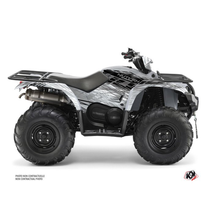 Kit Déco Quad Eraser Yamaha 450 Kodiak Gris (2018-2023)