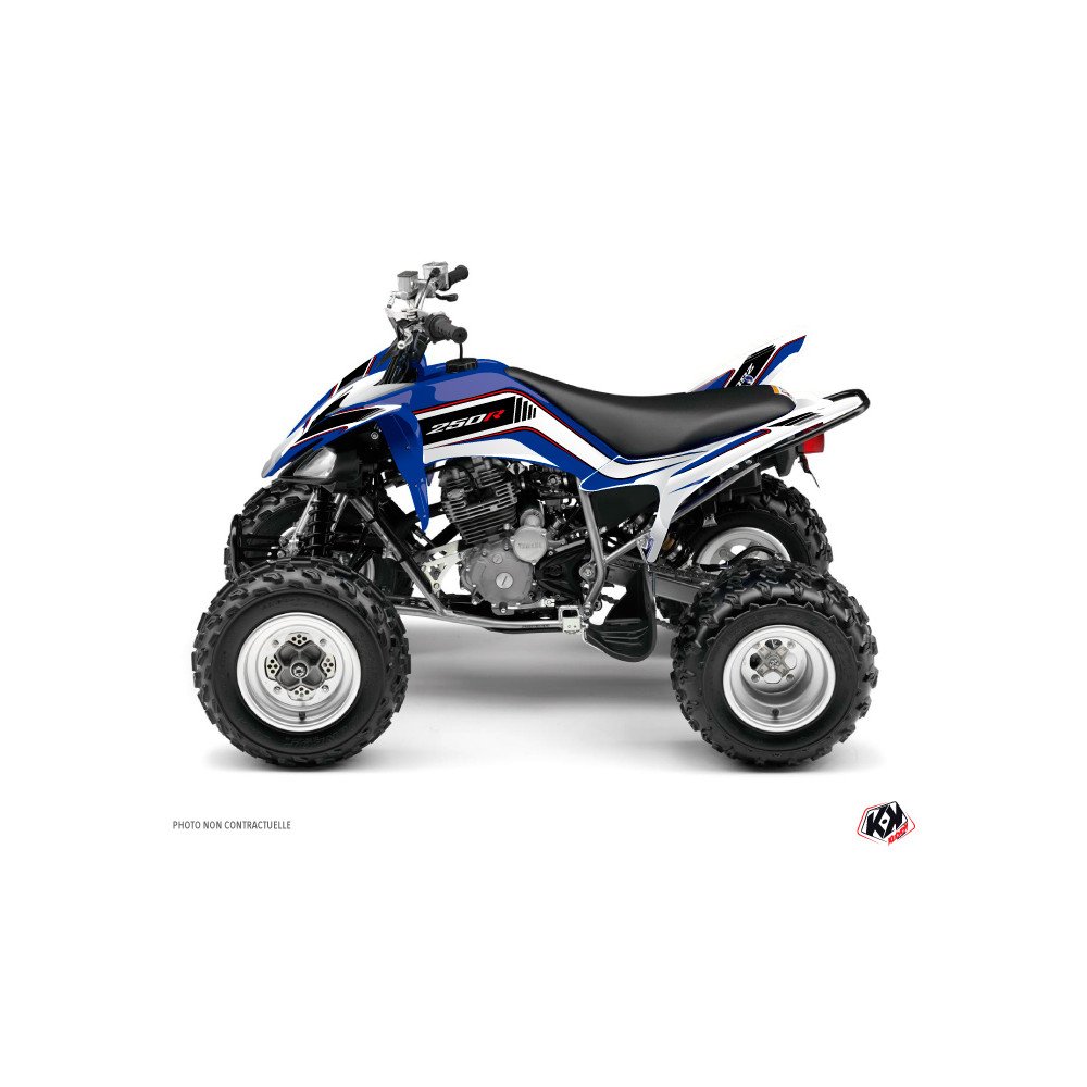 Kit Déco Quad Corporate Yamaha 250 Raptor Bleu (2008-2014)