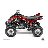 Kit Déco Quad Camo Yamaha 350 Raptor Rouge (2005-2015)