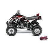 Kit Déco Quad Graff Yamaha 350 Raptor Rouge (2005-2015)
