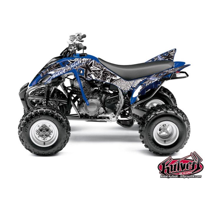 Kit Déco Quad Demon Yamaha 350 Raptor Bleu (2005-2015)