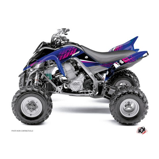 Kit Déco Quad Flow Yamaha 660 Raptor Rose (2001-2005)