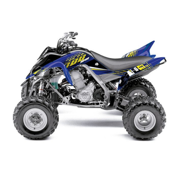 Kit Déco Quad Flow Yamaha 700 Raptor Jaune (2006-2012)