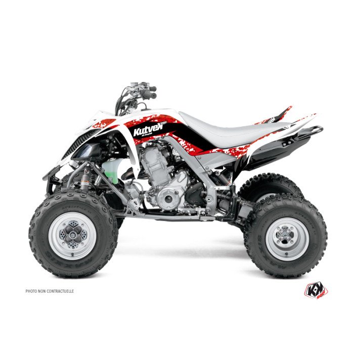 Kit Déco Quad Predator Yamaha 700 Raptor Rouge (2006-2012)