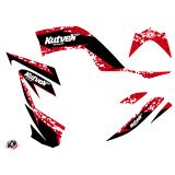 Kit Déco Quad Predator Yamaha 700 Raptor Rouge (2006-2012)