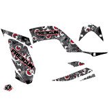 Kit Déco Quad Freegun Eyed Yamaha 700 Raptor Rouge (2006-2012)