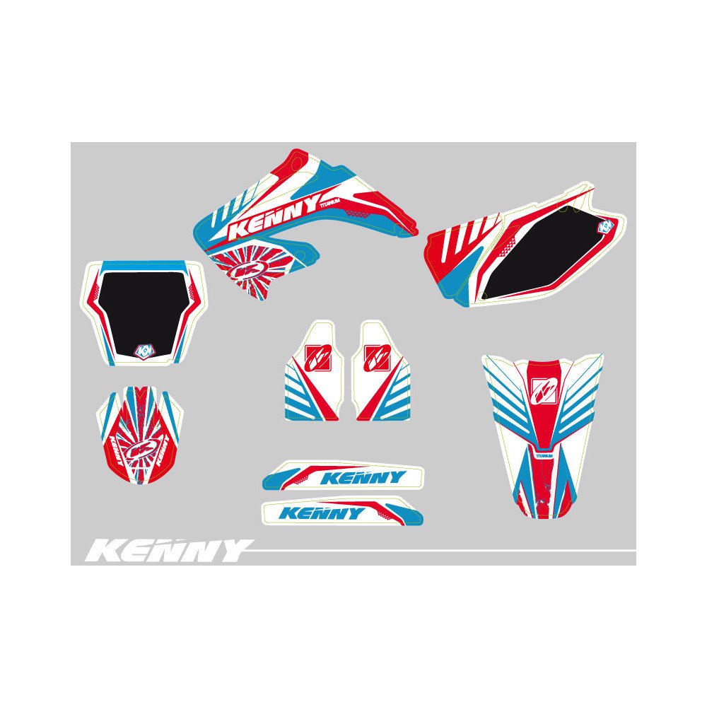 Kit Deco Moto Cross Kenny Honda 250 CR
