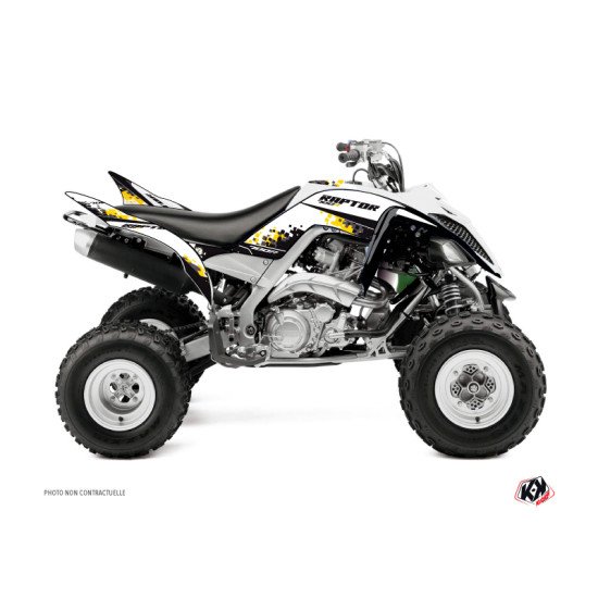 Kit Déco Quad Hangtown Yamaha 700 Raptor Jaune 60th Anniversary (2006