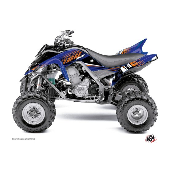 Kit Déco Quad Flow Yamaha 700 Raptor Orange (2013-2023)