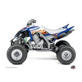 Kit Déco Quad Eraser Yamaha 700 Raptor Bleu Orange (2013-2023)