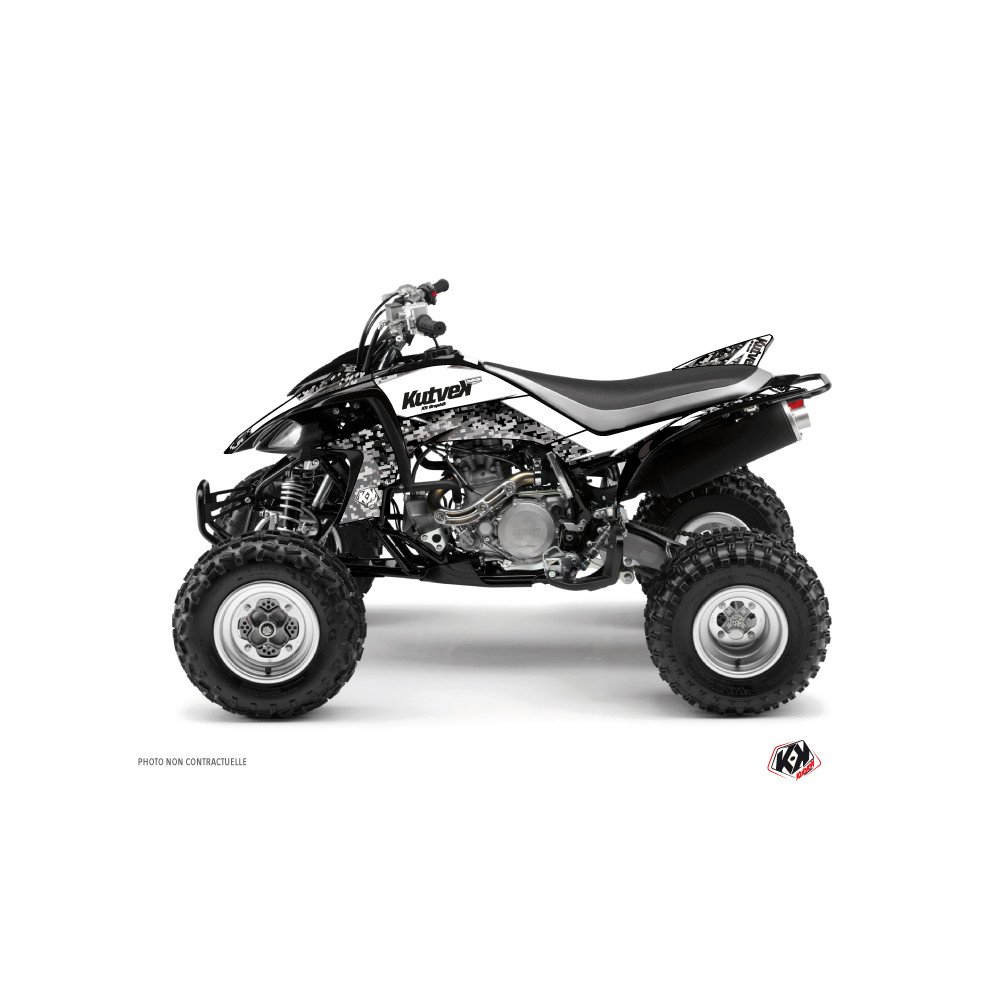 Kit Déco Quad Predator Yamaha 450 YFZ Blanc (2004-2009)