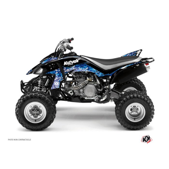 Kit Déco Quad Predator Yamaha 450 YFZ Bleu (2012-2013)