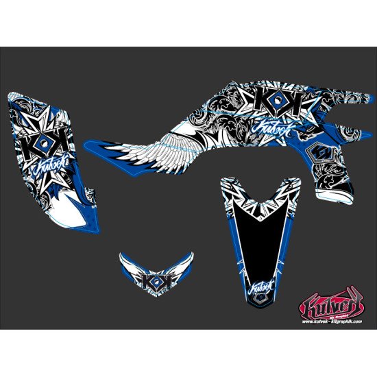 Kit Déco Quad Demon Yamaha 450 YFZ Bleu (2012-2013)