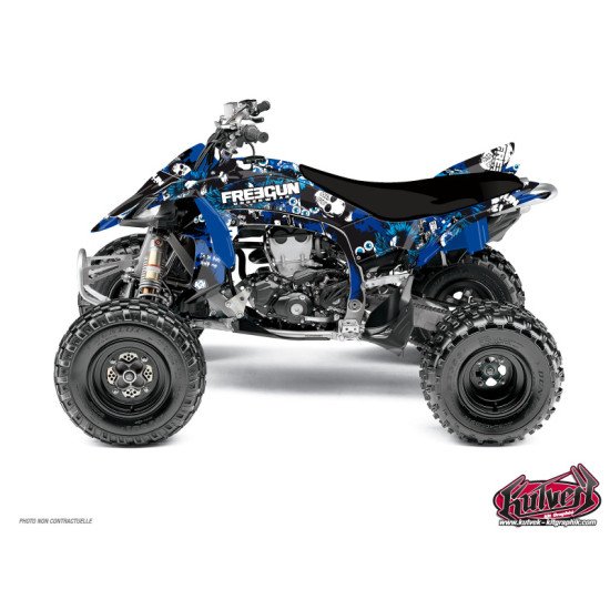 Kit Déco Quad Freegun Yamaha 450 YFZ R Bleu (2009-2013)