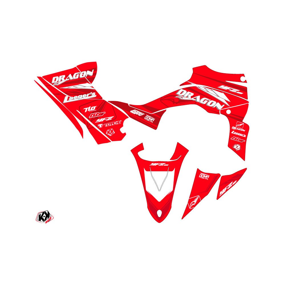 Kit Déco Quad Replica Drag On Distribution PDV 2019 Yamaha 450 YFZ R