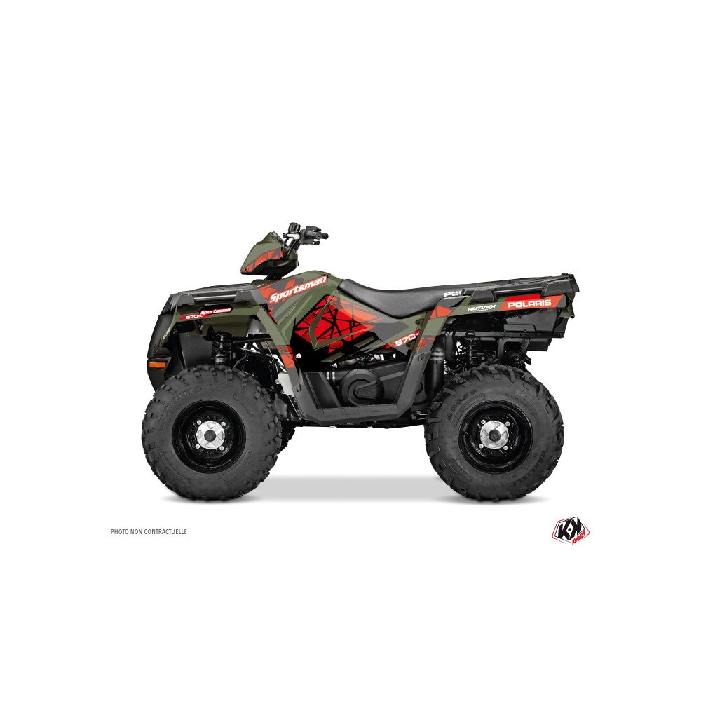 Kit Déco Quad Spin Polaris 570 Sportsman Forest Rouge (2018-2020)