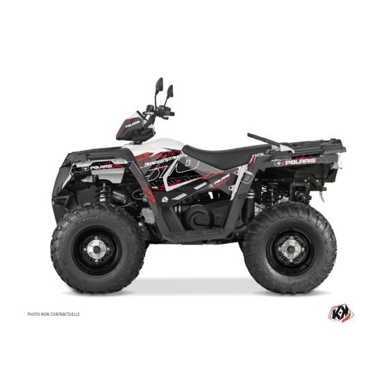 Kit Déco Quad Action Polaris 570 Sportsman Forest Rouge (2018-2020)