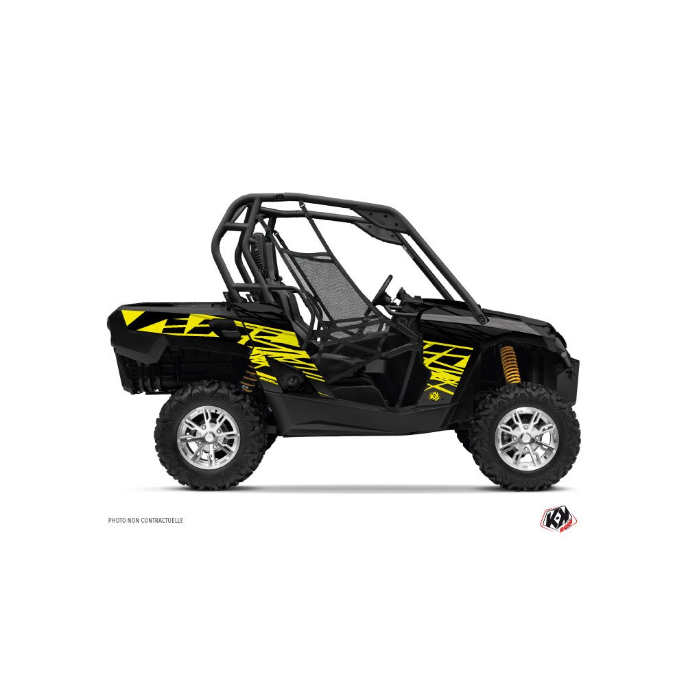 Kit Déco SSV Eraser Can Am Commander Neon Gris (2012-2018)