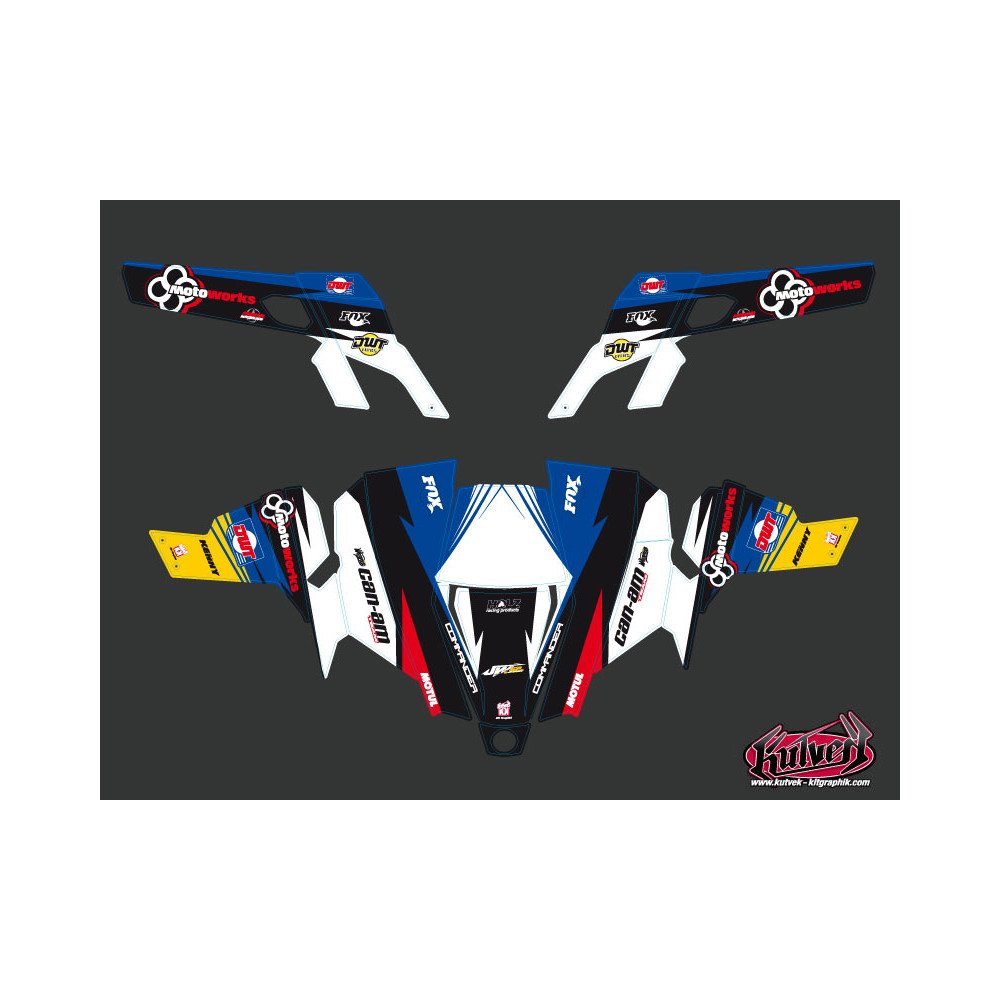 Kit Déco SSV Replica Jérémie Warnia Can Am Commander (2012-2018)