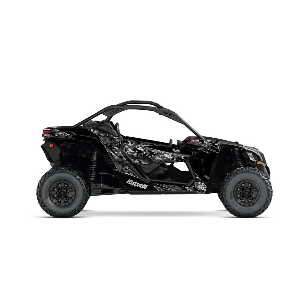 Kit Déco SSV Predator Can Am Maverick X3 Noir Gris (2017-2023)