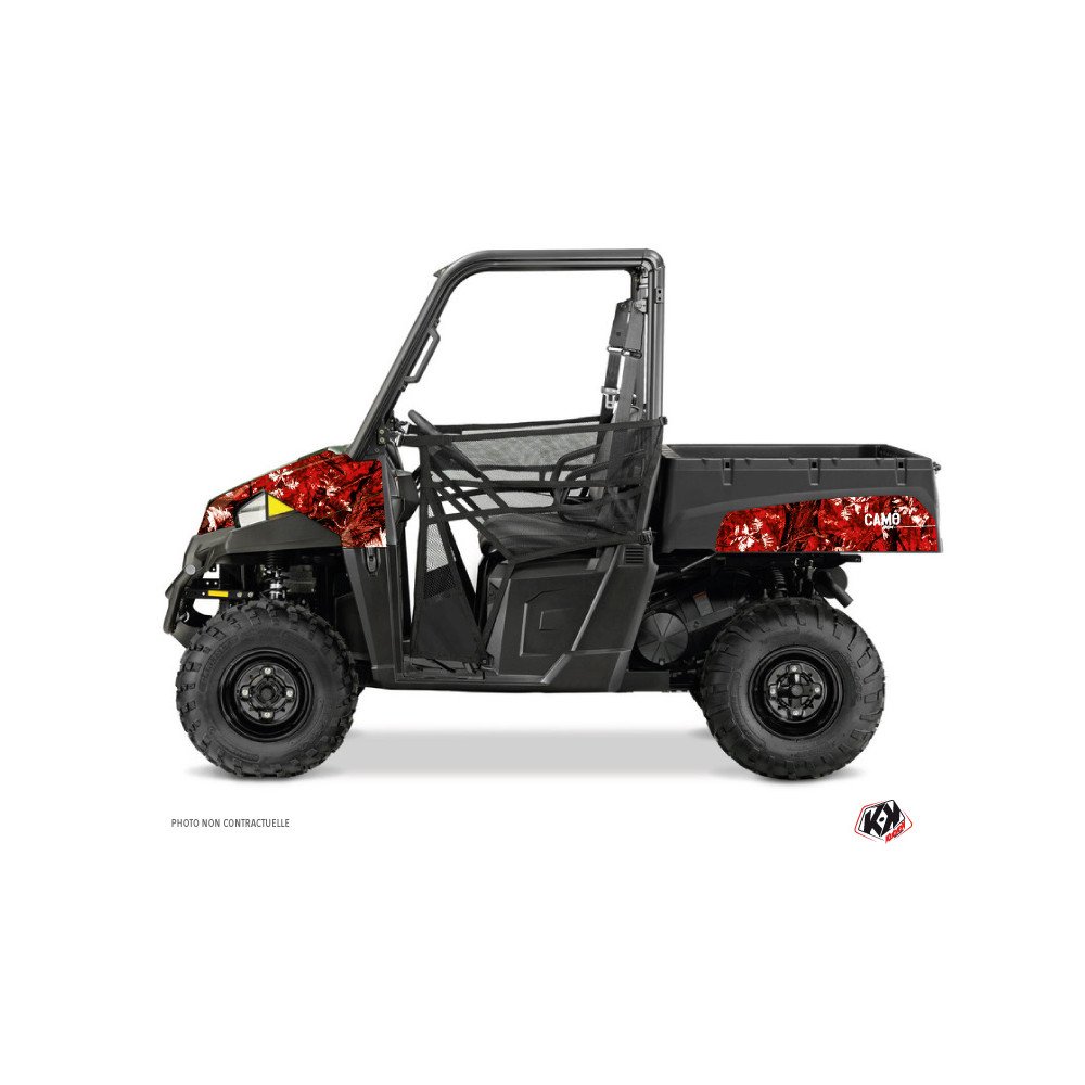 Kit Déco SSV Camo Polaris Ranger 570 Rouge (2015-2021)