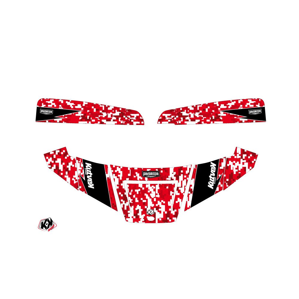 Kit Déco SSV Predator Polaris Ranger 570 Rouge (2015-2021)