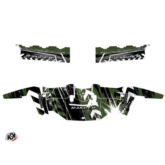 Kit Déco SSV Lifter Polaris Ranger 570 FULL Vert (2016-2021)