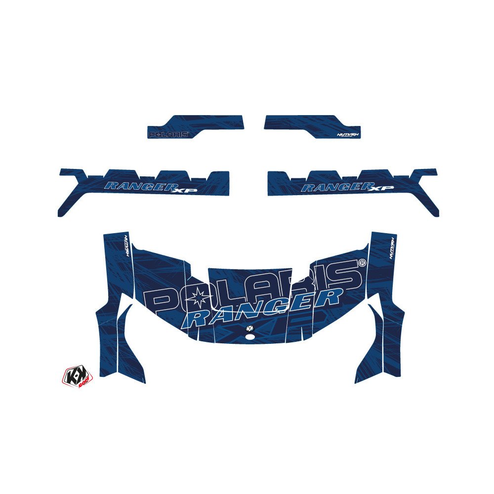 Kit Déco SSV Squad Polaris Ranger 1000 XP Bleu (2018-2023)