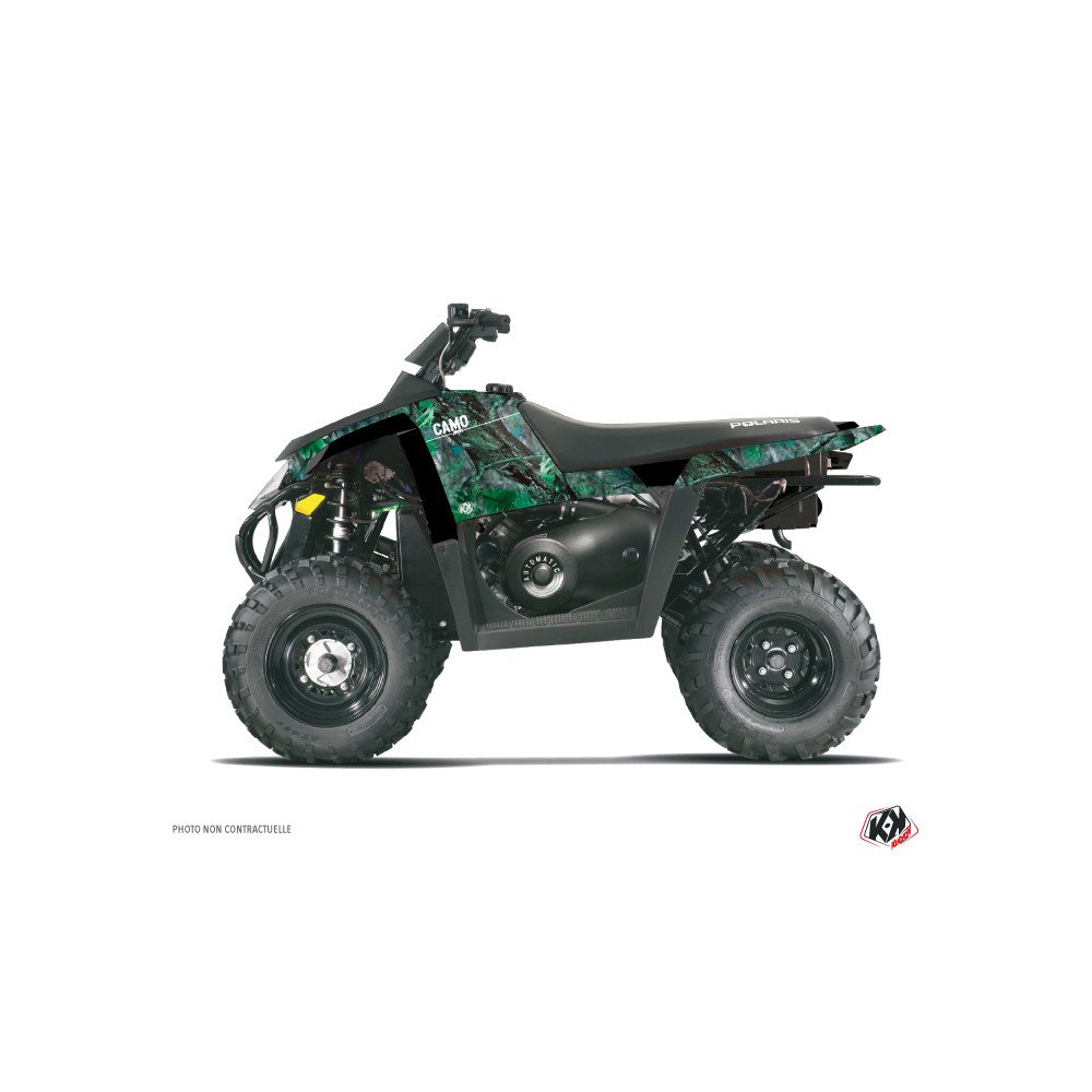 Kit Déco Quad Camo Polaris Scrambler 500 Vert (1997-2009)