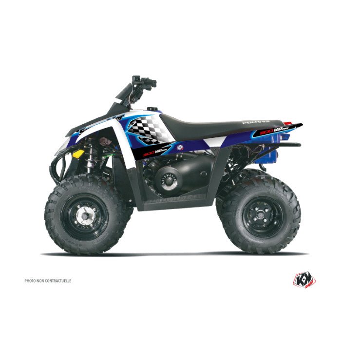 Kit Déco Quad Last Edition Polaris Scrambler 500 Bleu (2010-2013)