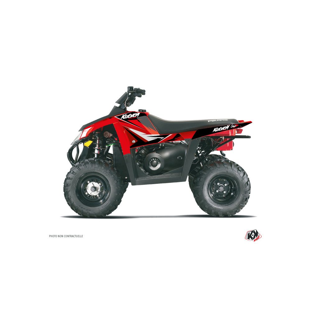 Kit Déco Quad Stage Polaris Scrambler 500 Rouge (2010-2013)