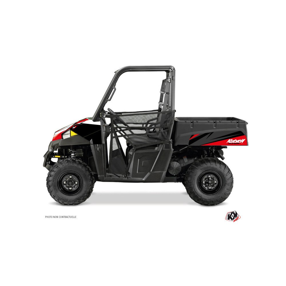 Kit Déco SSV Stage Polaris Ranger 570 Noir Rouge (2022-2023)