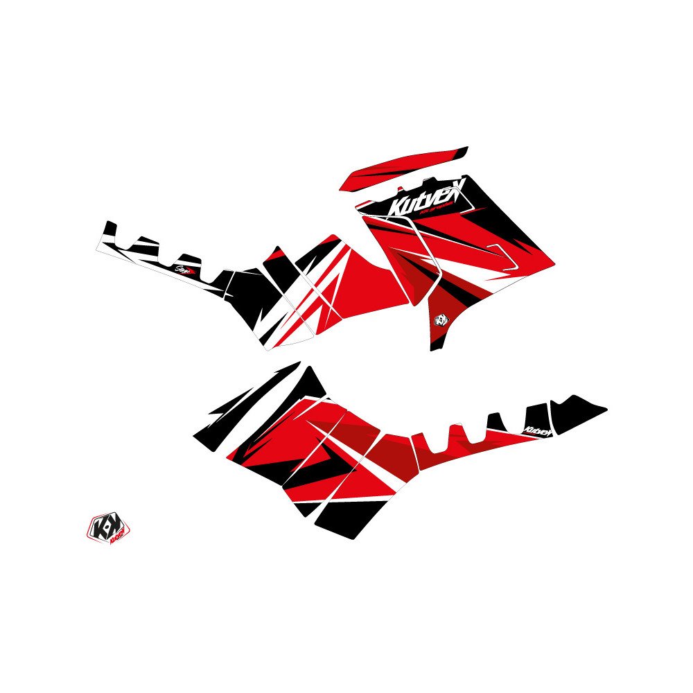 Kit Déco Quad Stage Polaris 850 Sportsman Forest Rouge (2013-2016)