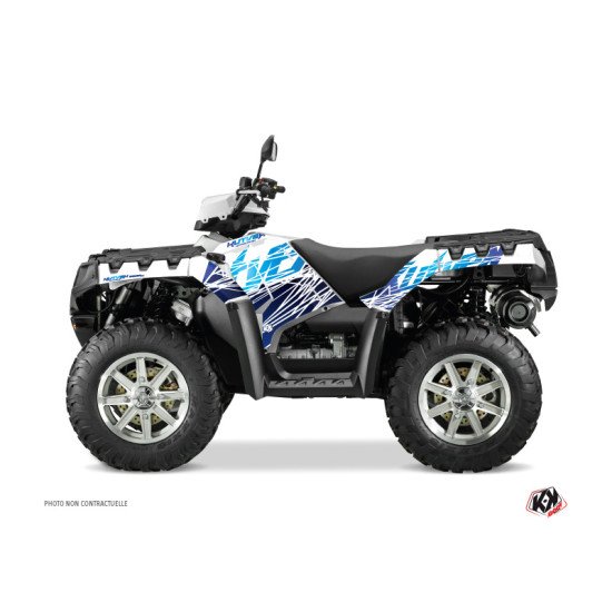Kit Déco Quad Eraser Polaris 850 Sportsman Forest Bleu (2021-2023)