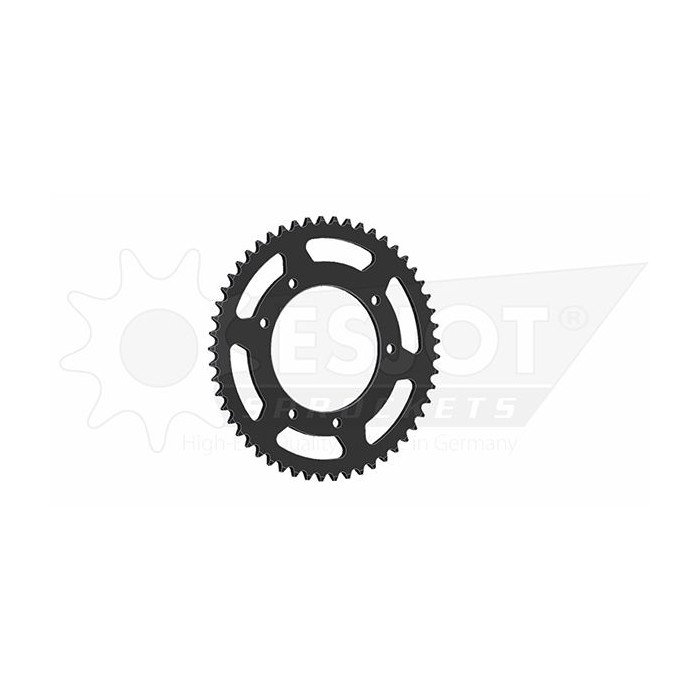 Couronne Acier 420 - 59 Dents - DERBI RIEJU 50cc