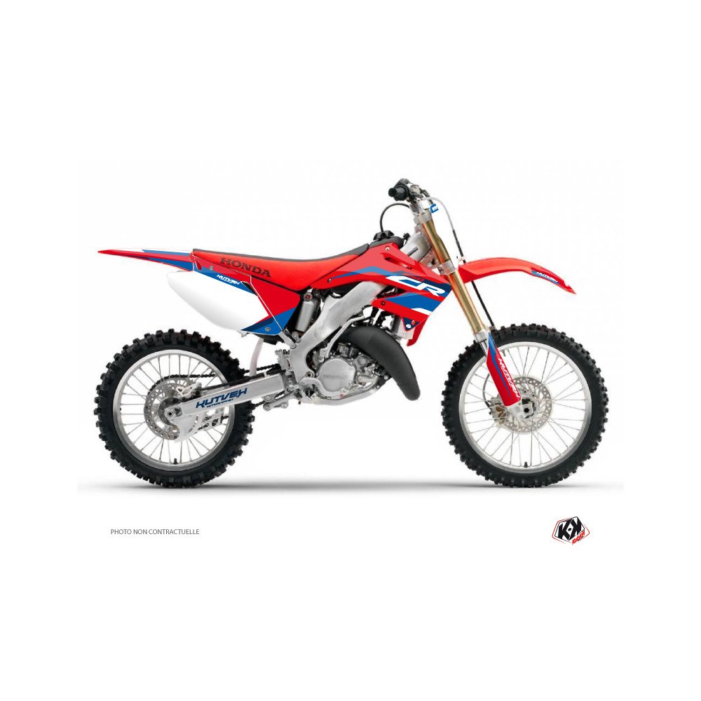 Kit Deco Moto Cross League Honda 250 CR Rouge